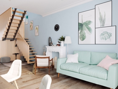 LỰA CHỌN MÀU SƠN PHÒNG KHÁCH NHỎ